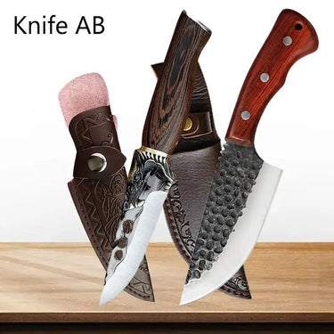 Professional Handmade Meat Cleaver Knife - InspiredGrabs.com
